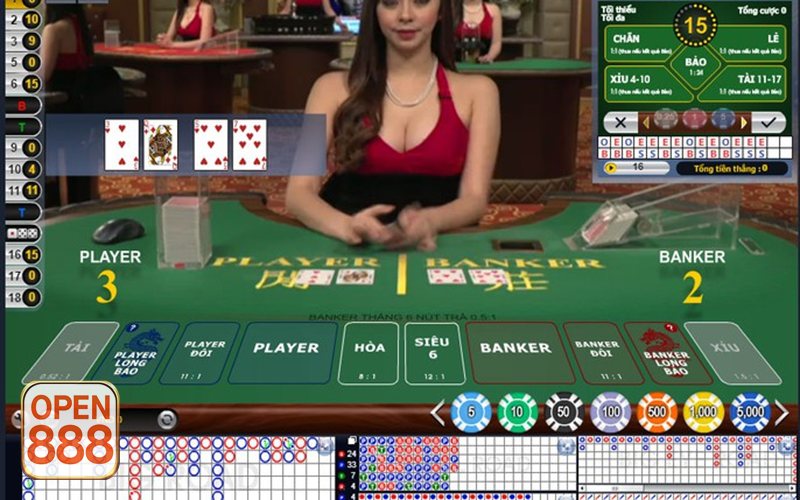 Casino OPEN888 - Sexy Casino & MG: sôi động và chiến lược